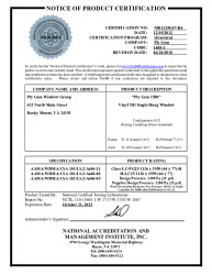 PR CERTIFICATE FL16103 R12 C CAC NI011350.07-R4
