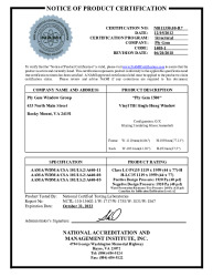 PR CERTIFICATE FL16103 R12 C CAC NI011350.08-R7