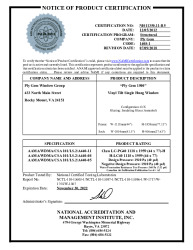 PR CERTIFICATE FL16103 R15 C CAC NI011350.11-R5
