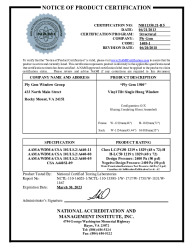 PR CERTIFICATE FL16103 R15 C CAC NI011350.21-R5