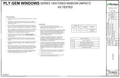 PR Instl Docs FL16104 R4 II PGW180 AS TESTED