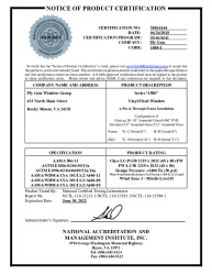 PR CERTIFICATE FL16104 R5 C CAC NI014144