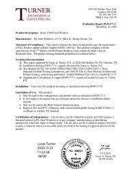 PR TECH DOCS FL16104 R7 AE EVALREPORT-PGW177-C