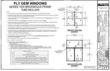 FL16118 - Ply Gem Windows