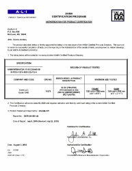 PR CERTIFICATE FL16153 R1 C CAC CROFT - 52 SH (FINLESS)   AUG  2015