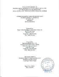 PR Instl Docs FL16179 R2 II EvaluationReportC2183 1