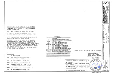 PR Instl Docs FL16196 R1 II SS - Series 2047 Alum. Curtain Wall System (LMI)-2017 DWG W17-76