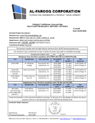 PR TECH DOCS FL16196 R3 AE SS - SERIES 2047 ALUM. CW SYSTEM (SMI) - PAE 2020