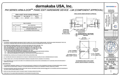 PR Instl Docs FL16202 R5 II DOR008 SS 2019-02-18