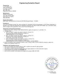 PR TECH DOCS FL16242 R6 AE AW9066 LMI HVHZ - ENG EVAL2