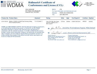 PR CERTIFICATE FL16275 R7 C CAC 419-H-1063.03