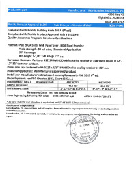 PR Instl Docs FL16297 R2 II FL 16297 DIXIE SUPPLY STRUCTURAL WALL REPORT FINAL-ss