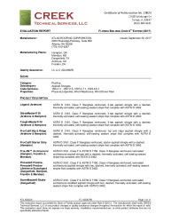 PR INSTL DOCS FL16305 R6 II ATL13002.6 2017 FBC EVAL REPORT SHINGLES FINAL
