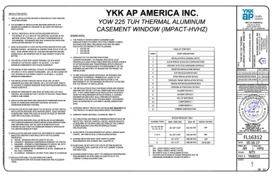 PR Instl Docs FL16312 R4 II YKK013 SS 2017-10-17