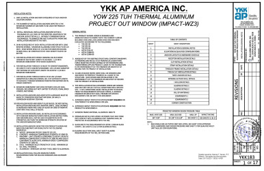 PR Instl Docs FL16313 R3 II YKK183 SS 2017-06-23
