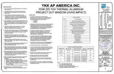PR Instl Docs FL16313 R4 II YKK014 SS 2017-10-18
