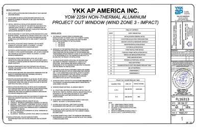 PR Instl Docs FL16313 R4 II YKK177 SS 2017-10-17