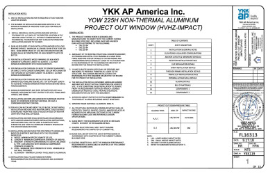 PR Instl Docs FL16313 R5 II YKK119 SS 2018-10-13