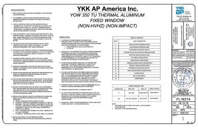 PR Instl Docs FL16314 R8 II YKK151 SS 2020-07-27