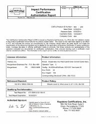 PR CERTIFICATE FL16368 R4 C CAC 464-244