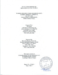 PR TECH DOCS FL16377 R2 AE EVALUATIONREPORTC2163 2