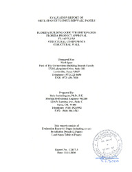 PR Instl Docs FL16377 R3 II EvaluationReportC2417 3