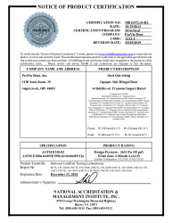 PR Certificate FL16401 R10 C CAC NI011572.33-R2