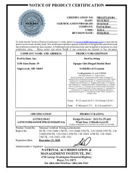 PR CERTIFICATE FL16401 R6 C CAC NI011572.05-R3 