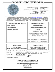 PR CERTIFICATE FL16401 R7 C CAC NI011610.03-R1