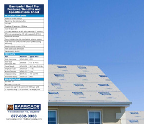 PR Instl Docs FL16453 R3 II BBP-Barricade-Roof-Pro-Brochure