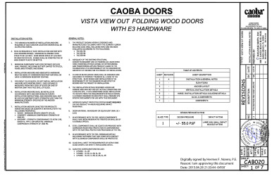 PR Instl Docs FL16469 R2 II CAB020 SS 2015-04-28