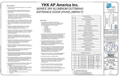 PR Instl Docs FL16554 R11 II YKK020 SS 2022-10-14