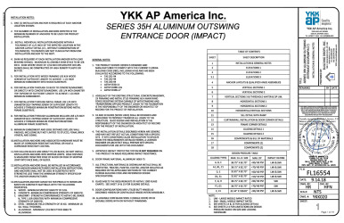 PR Instl Docs FL16554 R6 II YKK020 SS 2018-10-13