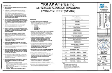 PR Instl Docs FL16554 R6 II YKK021 SS 2018-10-13