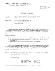 PR TECH DOCS FL16575 R4 AE HWM2 EVAL