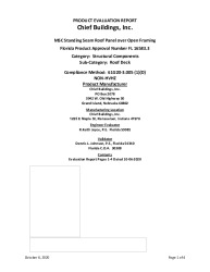 PR TECH DOCS FL16583 R5 AE MSC ROOF EVALUATION REPORT (10-06-20)