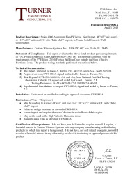 PR TECH DOCS FL16779 R2 AE EVALREP CWS-881A (PW-4000 POURED WALLS)