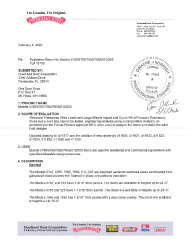 PR INSTL DOCS FL16798 R6 II OHD 5745 EVAL SIGNED