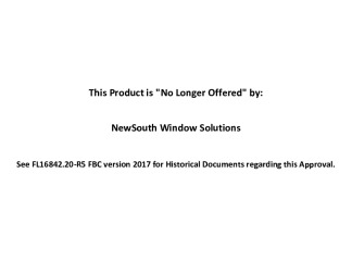 PR TECH DOCS FL16842 R7 AE PRODUCT OFFERING (.20)