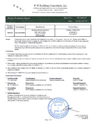 PR TECH DOCS FL16842 R4 AE (B) EVAL 16842.19