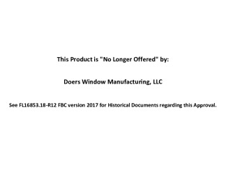 PR Instl Docs FL16853 R14 II - Product Offering (.18)