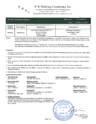 PR TECH DOCS FL16854 R8 AE (B) EVAL 16854.12