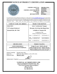 PR CERTIFICATE FL16902 R14 C CAC NI013981.27-R2