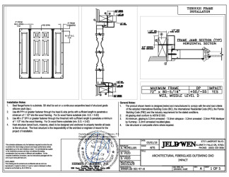 PR INSTL DOCS FL16904 R18 II ARCH FG OS OPQ OXO B2B WZ3 FBC 72X80 SS 2018-07-23
