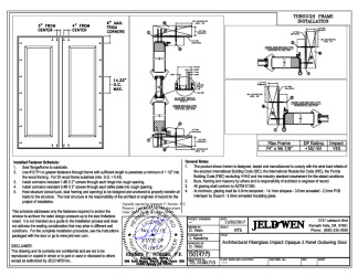 PR INSTL DOCS FL16904 R7 II ARCH FB IMP GLZ XX OS FBC 74X97 SS 2017-12-08