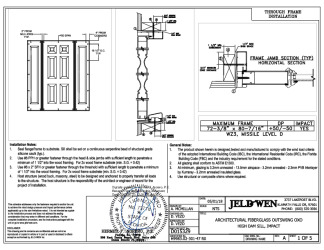 PR Instl Docs FL16904 R7 II ARCH FG OS OPQ HDS OXO B2B WZ3 FBC 72x80 SS 2018-07-23
