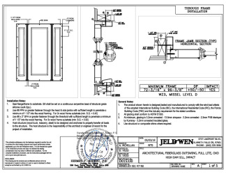 PR INSTL DOCS FL16904 R7 II ARCH FG OS GLZ HDS OXO B2B WZ3 FBC 72X96 SS 2018-07-23
