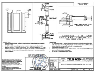 PR INSTL DOCS FL16904 R16 II ARCH FG IS GLZ OXO B2B WZ3 FBC 72X82 SS 2018-07-23