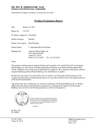 PR TECH DOCS FL16952 R2 AE 2017 AMS EVALUATION REPORT