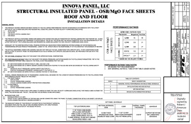 PR Instl Docs FL16979 R5 II IEBS0002 RevD SIP-OSB-MgO-Panel ss